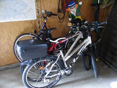 Abstellraum für Fahrräder