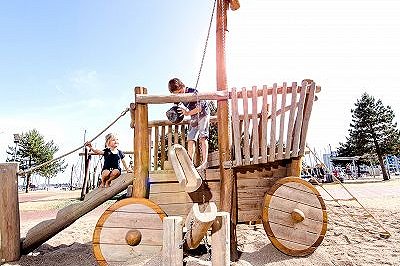 Spielplatz im Wikingerstil